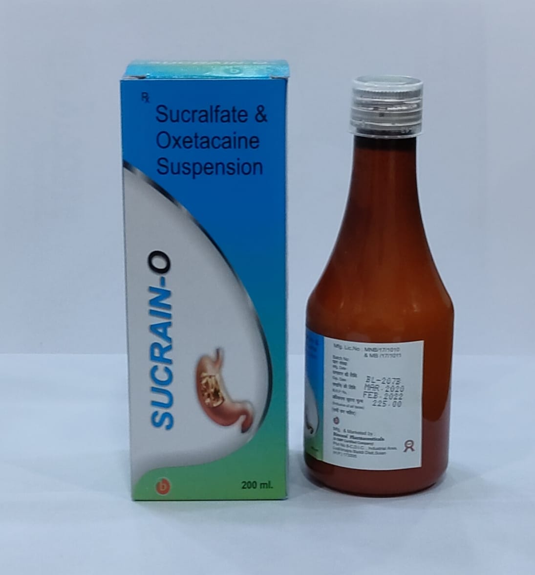 SUCRAIN-O 200ML Syrups